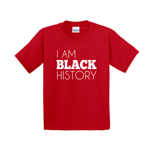 Load image into Gallery viewer, I Am Black History Kids&#39; Shirt