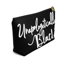 Load image into Gallery viewer, Unapologetically Black clutch bag