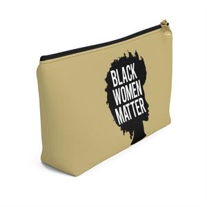 Black Women Matter clutch bag