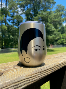 Fro and hoops Tumbler